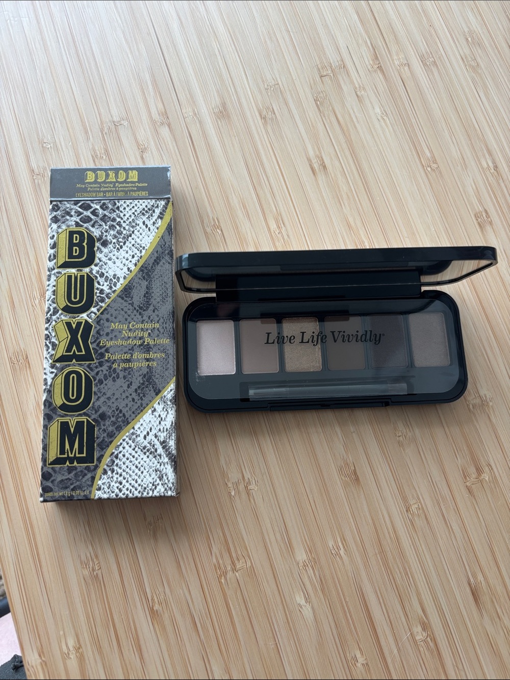 NIB Buxom Eyeshadow Palette - May Contain Nudity — Discontinued - Picture 1 of 3
